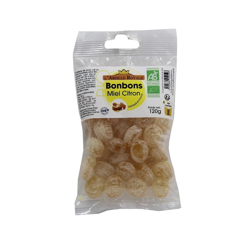 Bonbon miel citron 120g