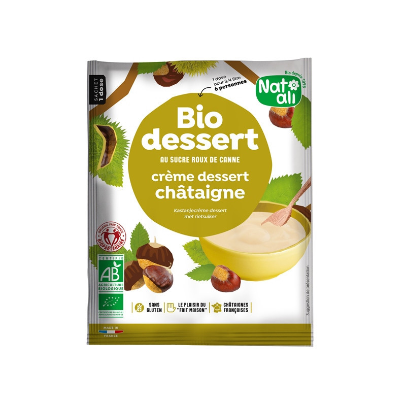 Crème châtaigne 60g, dose pour 3/4 litre (6 personnes)