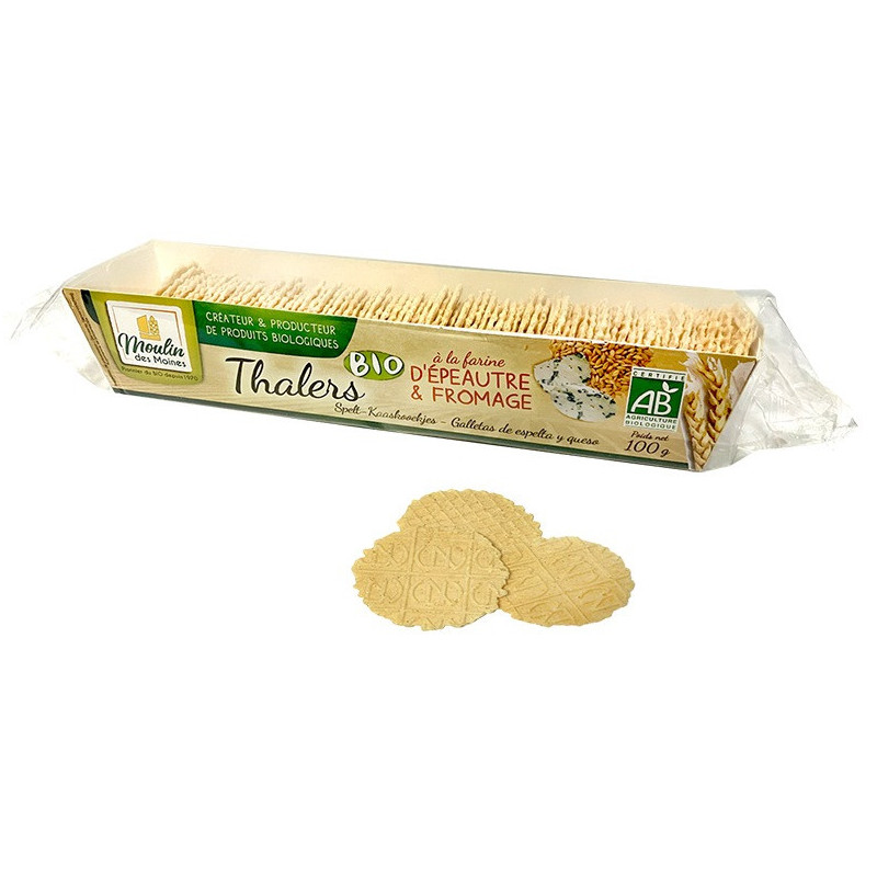 Thaler d'épeautre au fromage 100g