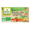 Bouillon végétal en cube, sans gluten, étui de 6x10g