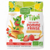 P'tiwi carrés pomme fraise 120gr