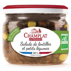 Salade de lentilles et...