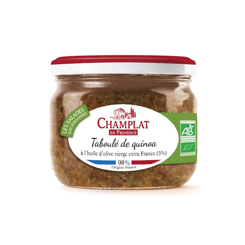 Taboulé de quinoa à l'huile d'olive extra 180g