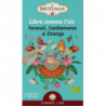 Infusion Libre comme l'air: fenouil cardamome et orange 16 sachets