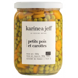 Petits pois carottes 350g...