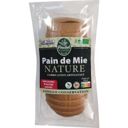 Pain de mie tranché nature...