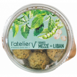 Mini falafel très menthe pois chiche et petit pois 144g