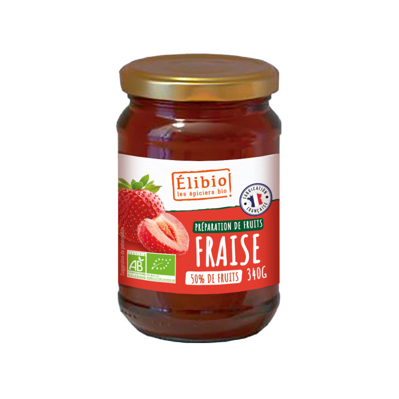 Préparation fraise 340g