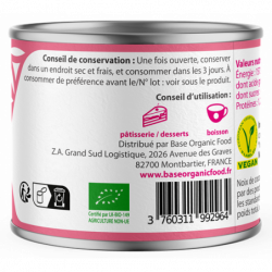 Lait de coco concentré sucré 210g