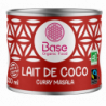 Lait de coco curry masala onctueux 17% MG Commerce Equitable 200ml