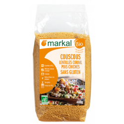 Couscous lentilles corail - pois chiche 500g