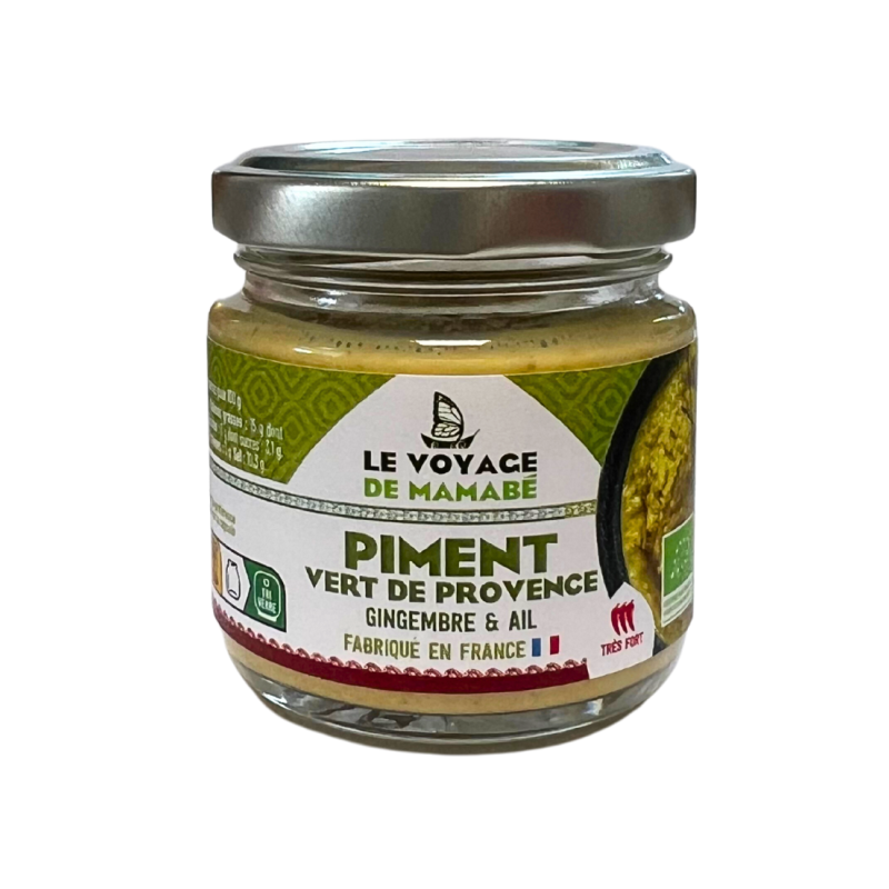 Purée de piment vert de Provence 85g