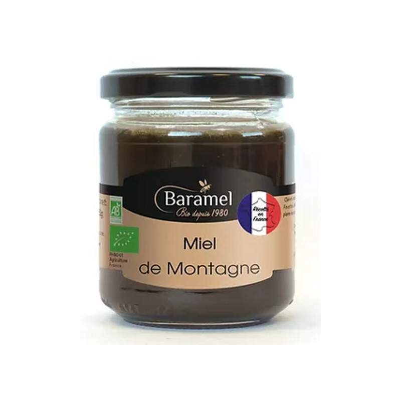 Miel de montagne crémeux de France 250g