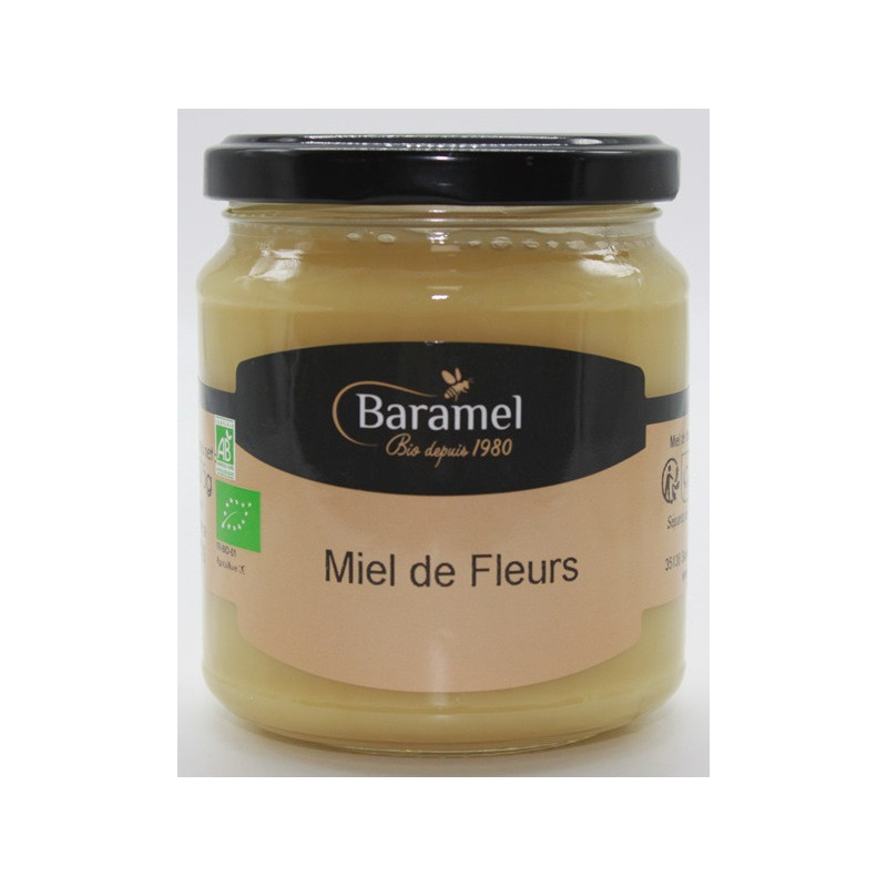 Miel de fleurs crémeux UE 375g