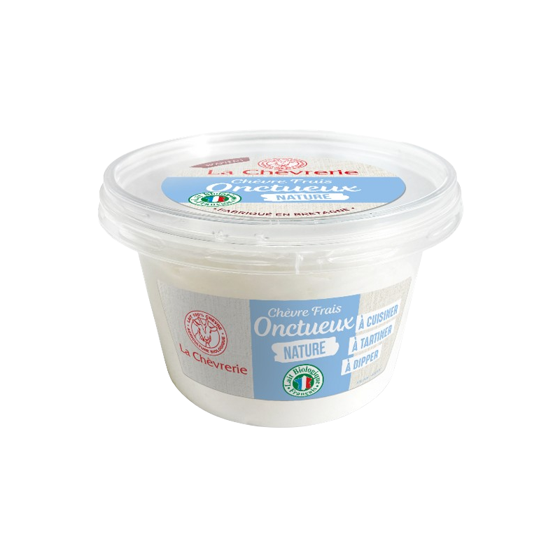 Chèvre frais onctueux nature 130g