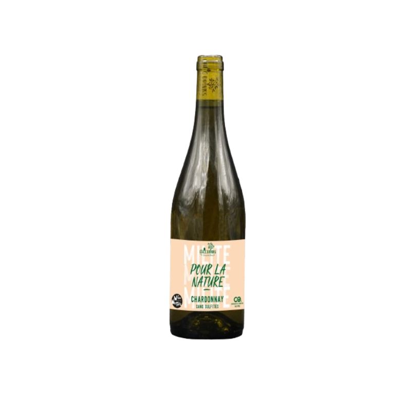 Vin Blanc IGP Pays d'Hérault Milite pour la nature"  Ethic Drinks 75cl"