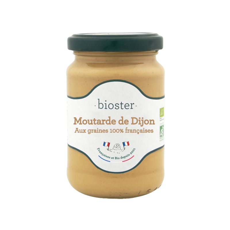 Moutarde de Dijon aux graines 100% françaises 200g