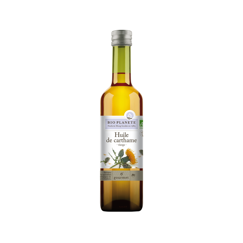 Huile de carthame vierge linoléique 50cl