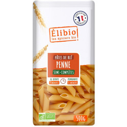 Pâte penne 1/2 complète 500g