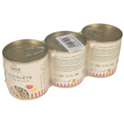 Flageolets, lot de 3x140g...