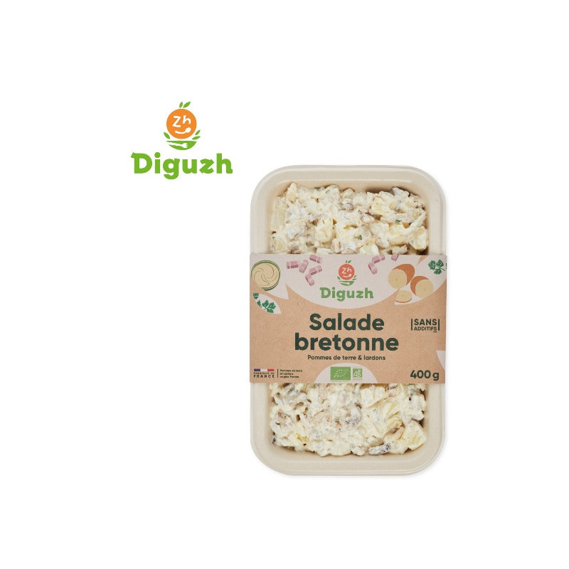 Salade bretonne, pomme de terre et lardons 400g - DLC mini garantie 5 jours