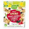 Sablé apéro olives noires et piment d'Espelette AOP, végan 100g