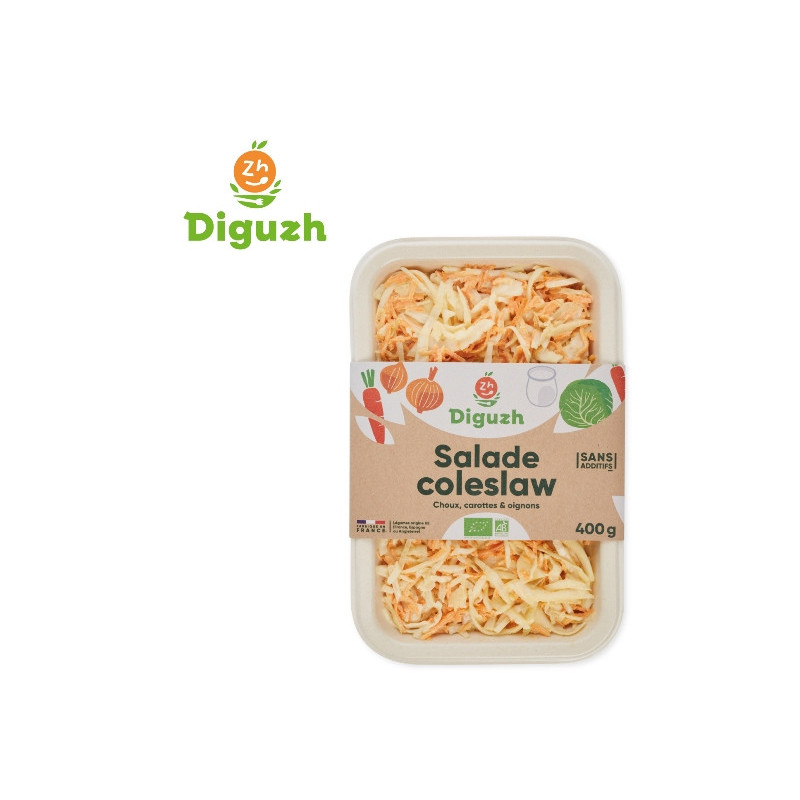 Salade coleslaw 400g - DLC mini garantie 5 jours