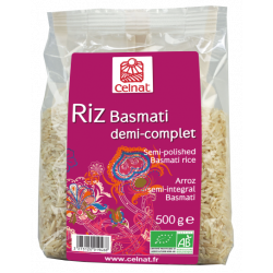 Riz basmati demi-complet 500g