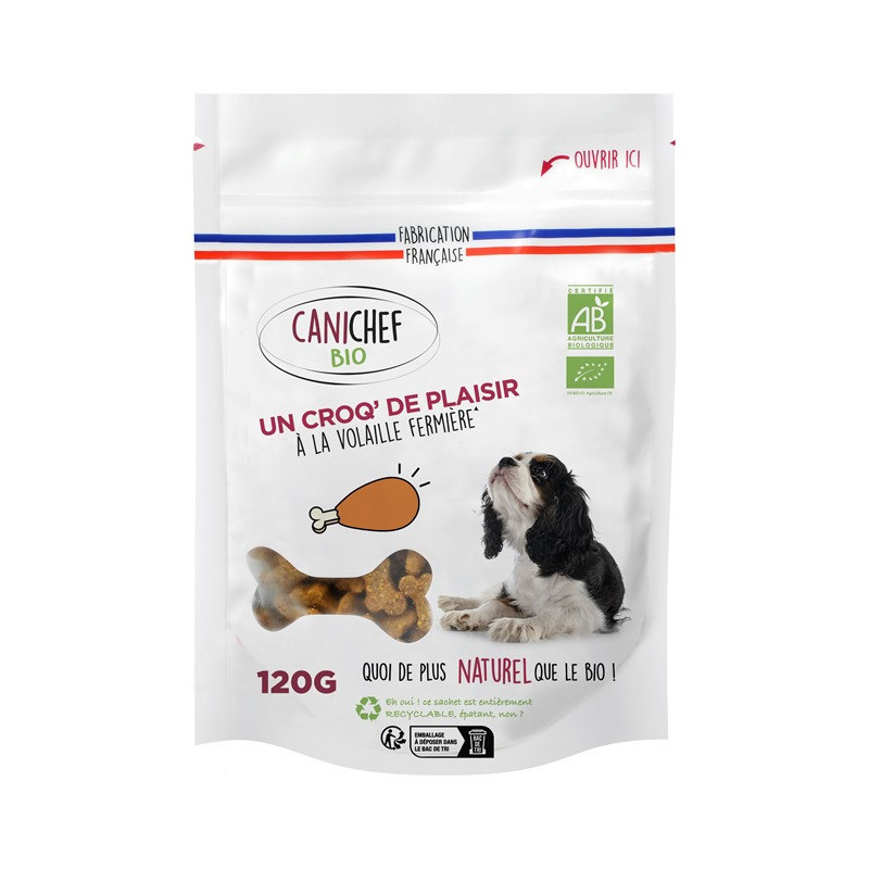 Friandise chien volaille 120g