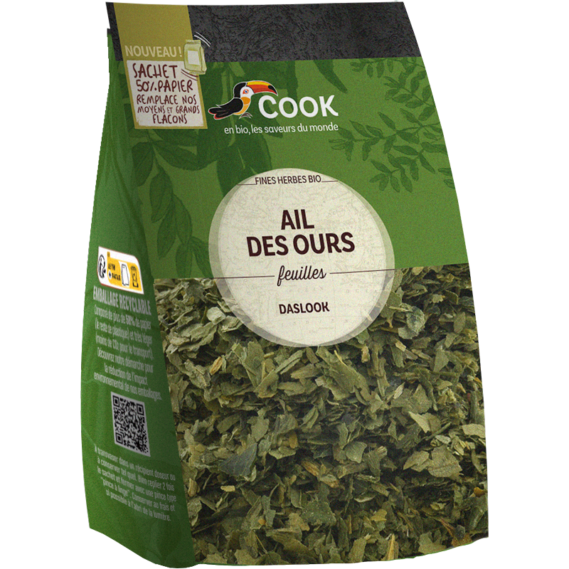 Ail des ours feuilles sachet économique 45g