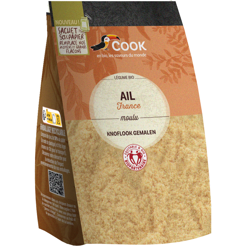 Ail moulu sachet économique 130g