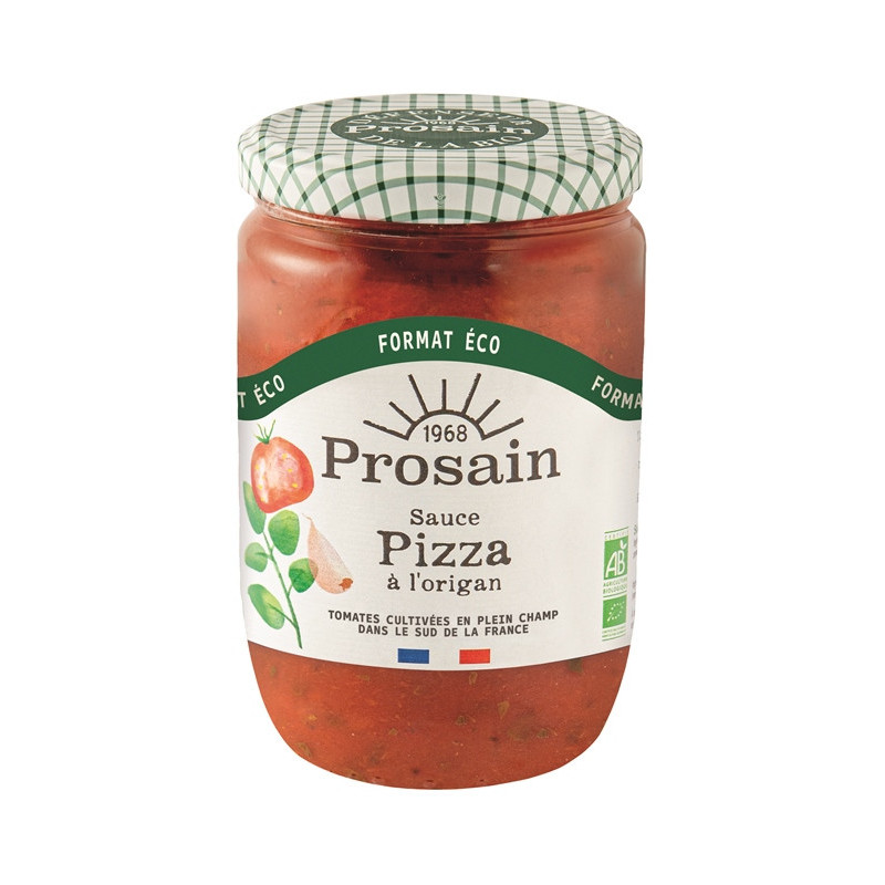 Sauce pizza aux tomates de France, format éco 610g