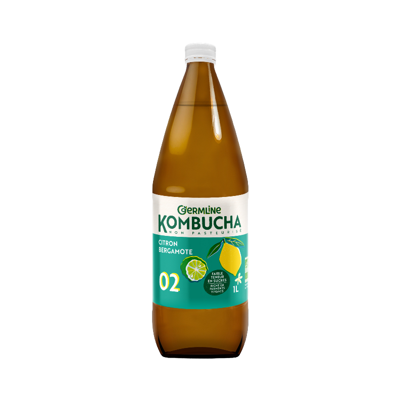 Kombucha citron bergamote 1l