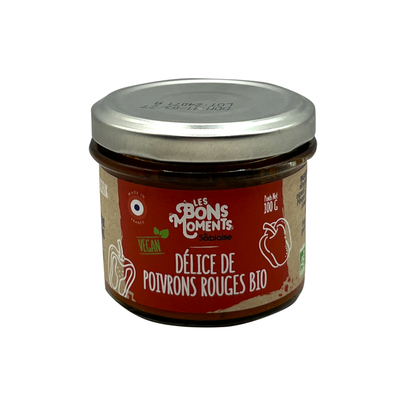 Délice de poivron rouge 100g