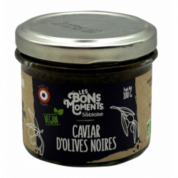 Caviar d'olives noires 100g