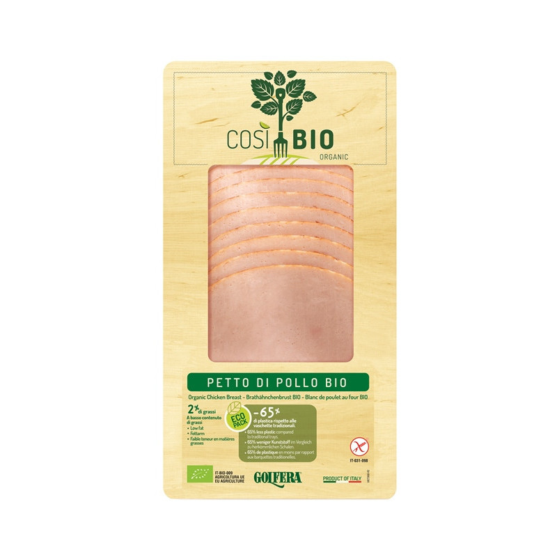 Blanc de poulet cuit au four Petto di pollo" 80g"