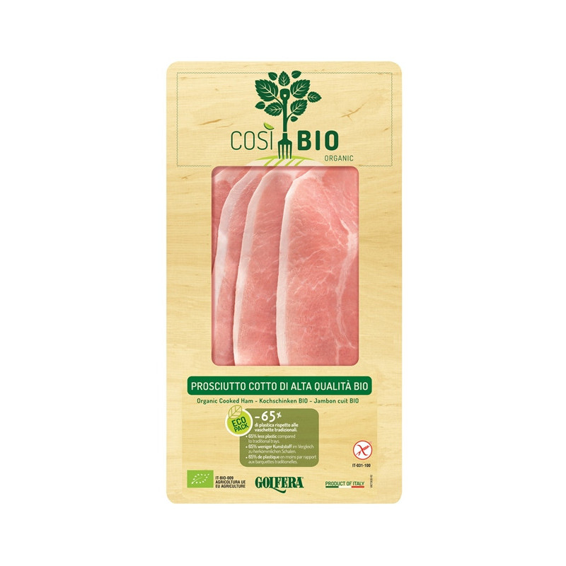 Jambon cuit Prosciutto cotto" 80g"