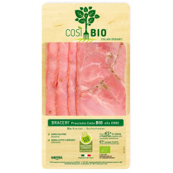 Braceri, jambon cuit aux herbes "Prosciutto cotto alla erbe 80g"