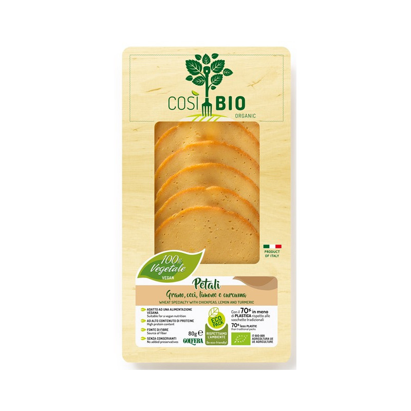 Specialité de blé, pois chiches, citron et curcuma 80g