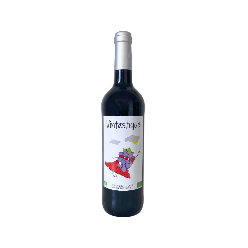 Vin rouge merlot Vintastique 75cl