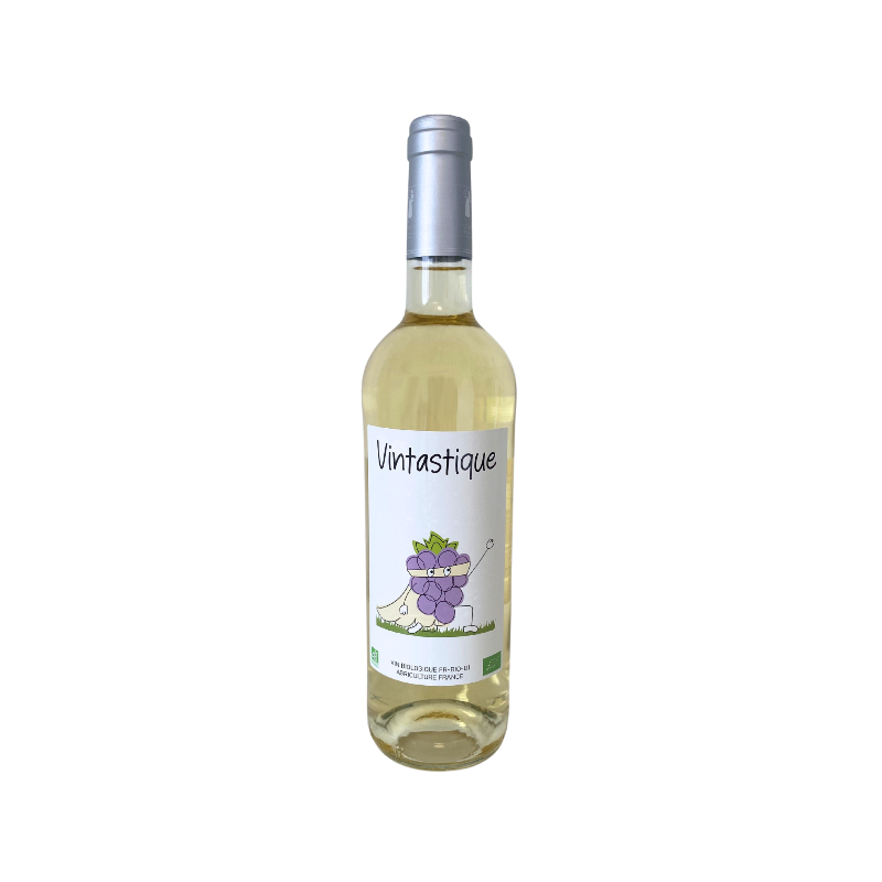 Vin blanc chardonnay Vintastique 75cl