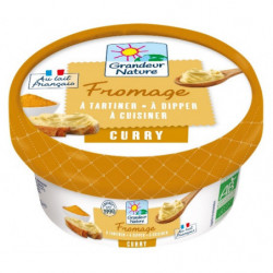 Fromage à tartiner curry 150g