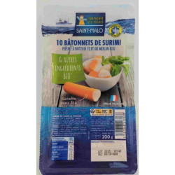 Surimi bâtonnets x10, à...