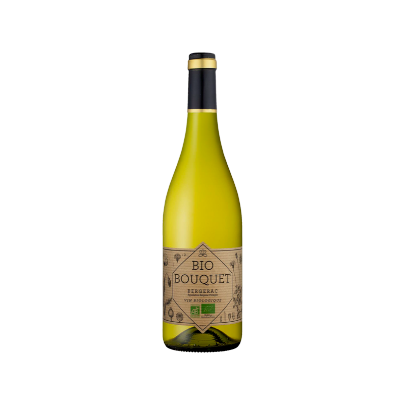 Vin blanc AOC Bergerac Bio Bouquet 75cl