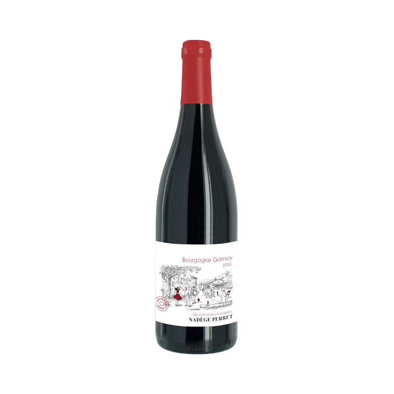 Vin rouge AOP Bourgogne Gamay Nadège Perret 75cl