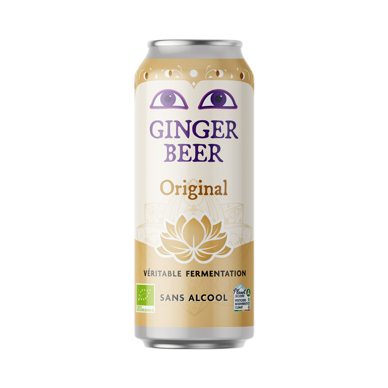 Ginger beer en canette 33cl