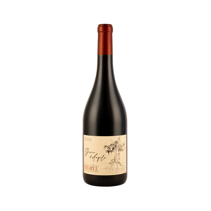 Vin Rouge AOP Beaujolais Grain d'Argile Domaine des Prévelières  75cl