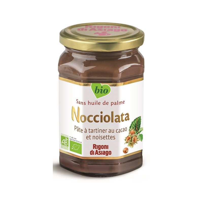 Nocciolata, pâte à tartiner cacao et noisettes 325g