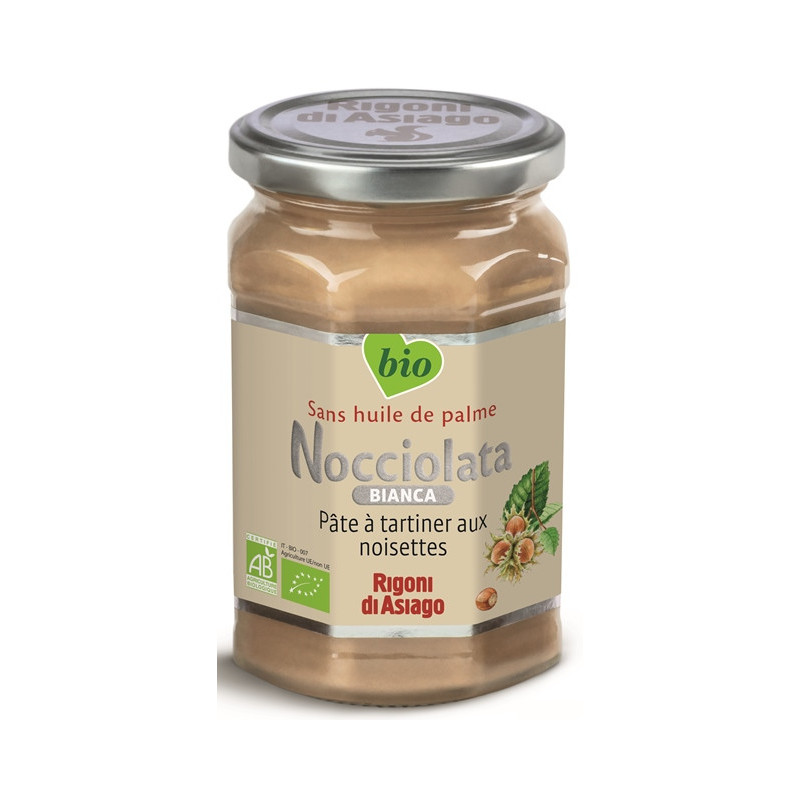 Nocciolata bianca, pâte à tartiner aux noisettes 325g