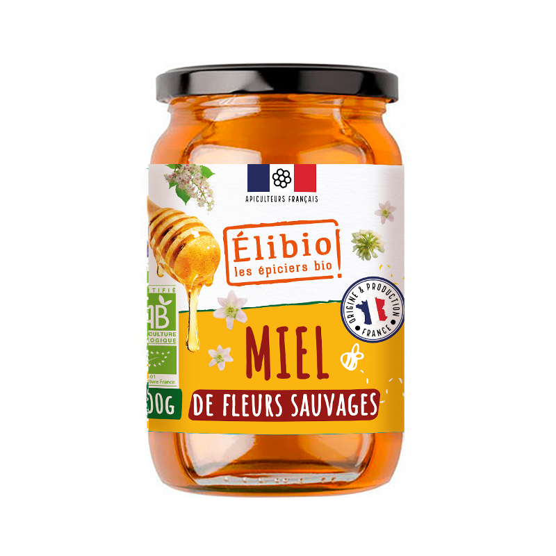 Miel de fleurs sauvages France 500g